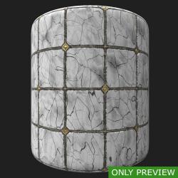 PBR Substance Material of Floor Marble #5